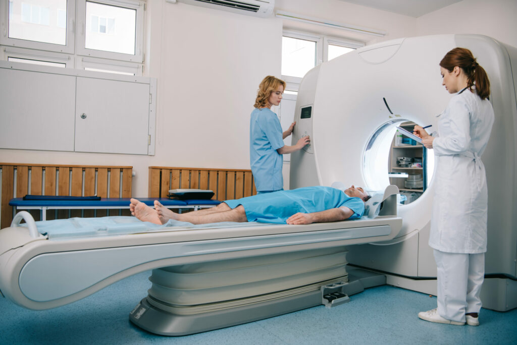 Radiologists can relieve the stress of being over-worked by delegating imaging procedures to radiology assistants (RAs) or to Radiology Physician Assistants.