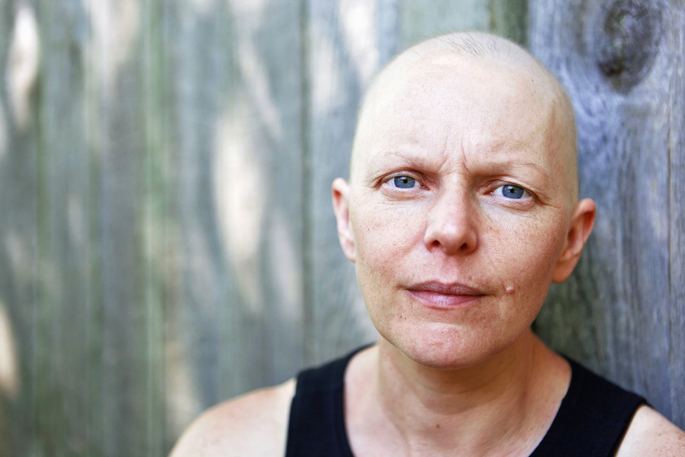 Woman a breast cancer survivor